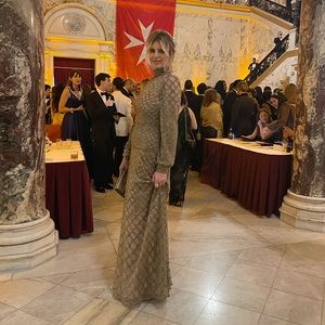 Valentino Crystal Ball Gown size 8